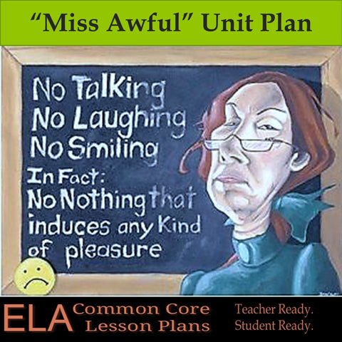 "Miss Awful" Unit Plan