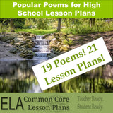 Complete Poetry Lesson Plan Collection